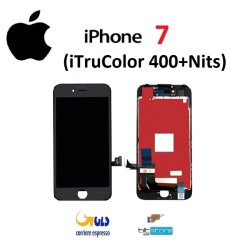 DISPLAY LCD IPHONE 7 NERO iTruColor 400+Nits