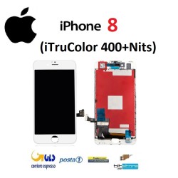 DISPLAY LCD IPHONE 8 BIANCO / IPHONE SE 2020 SCHERMO BIANCO iTruColor