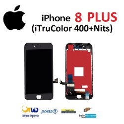 DISPLAY LCD IPHONE 8 Plus NERO (iTruColor 400+Nits)