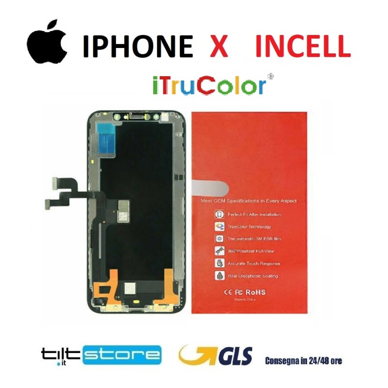 DISPLAY LCD IPHONE X INCELL iTruColor FHD+