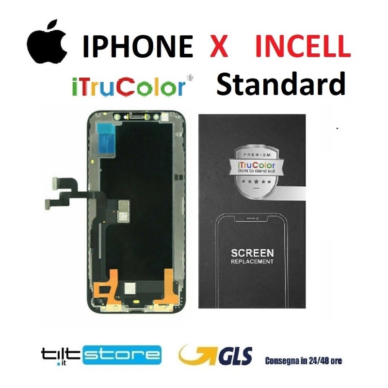 DISPLAY LCD IPHONE X INCELL STANDARD  iTruColor