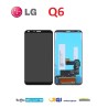 DISPLAY LCD LG Q6 M700 M700A LGM700A DUAL SIM SCHERMO VETRO TOUCH SCREEN NERO