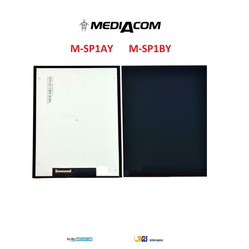 DISPLAY LCD MEDIACOM M-SP1AY M-SP1BY VERSIONE PCB K101-IM2BYL02-L