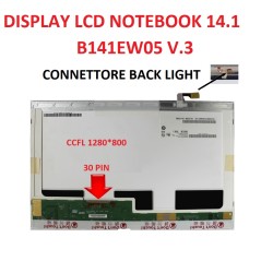 DISPLAY LCD NOTEBOOK 14.1 POLLICI B141EW05 V.3 HP ACER COMPAQ ASUS LENOVO