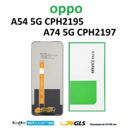 DISPLAY LCD OPPO A54 5G CPH2195 / A74 5G CPH2197 SCHERMO SERVICE PACK