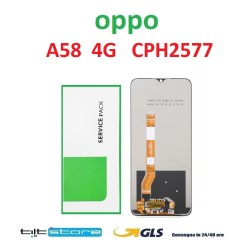 DISPLAY LCD OPPO A58 4G CPH2577 SCHERMO SERVICE PACK