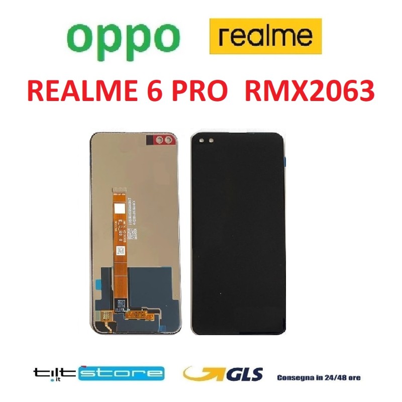 DISPLAY LCD OPPO REALME 6 PRO RMX2063 SCHERMO SERVICE BULK