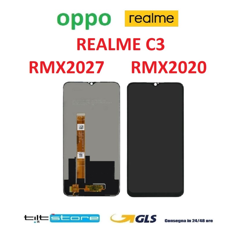 DISPLAY LCD OPPO REALME C3 RMX2020 / REALME C3i RMX2027 SCHERMO SERVICE BULK