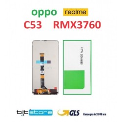 DISPLAY LCD OPPO REALME C53 RMX3760 VETRO SCHERMO SERVICE PACK