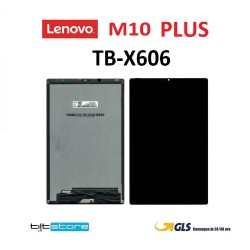 DISPLAY LCD PER LENOVO TAB M10 HD 10.3 TB X606 X606F SCHERMO TOUCH VETRO COMPLETO NERO