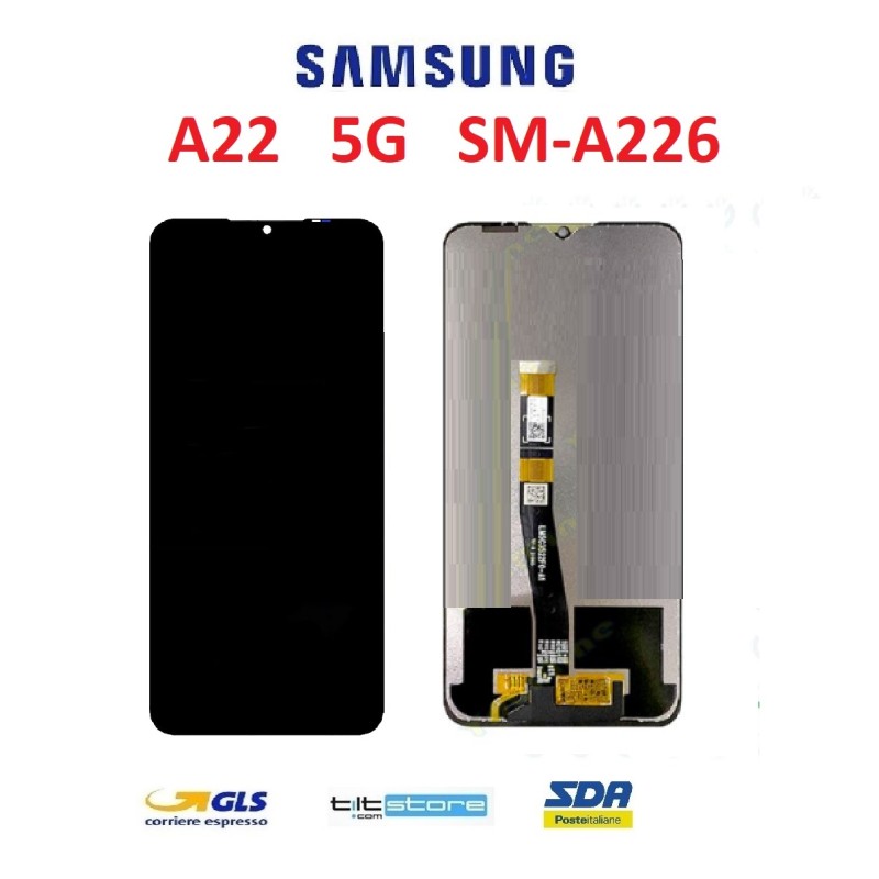 DISPLAY LCD SAMSUNG A22 5G SM A226 5G NO FRAME SCHERMO ORIGINALE SERVICE PACK