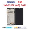 DISPLAY LCD SAMSUNG A32 4G 2021 SM A325F SERVICE PACK ORIGINALE