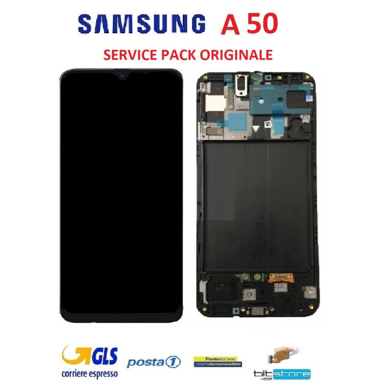 DISPLAY LCD SAMSUNG A50 2019 SM A505 ORIGINALE SERVICE PACK