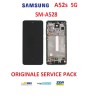 DISPLAY LCD SAMSUNG A52s 5G SM A528 A52 5G A526 A525 VERDE ORIGINALE SERVICE PACK