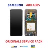 DISPLAY LCD SAMSUNG A80 A805 ORIGINALE SERVICE PACK A80 NERO