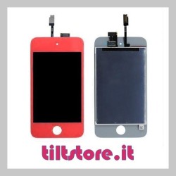 DISPLAY LCD TOUCH IPOD 4th SCHERMO ROSA
