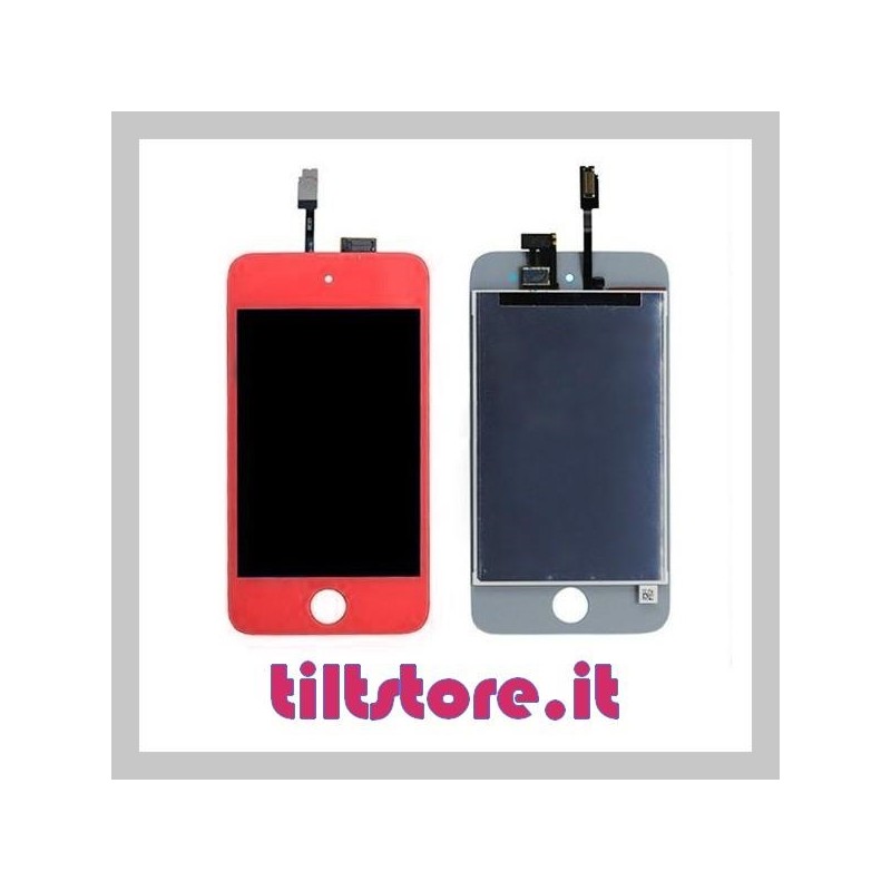 DISPLAY LCD TOUCH IPOD 4th SCHERMO ROSA