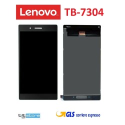 DISPLAY LCD TOUCH PER LENOVO TB-7304X TB-7304F TAB 4 NERO