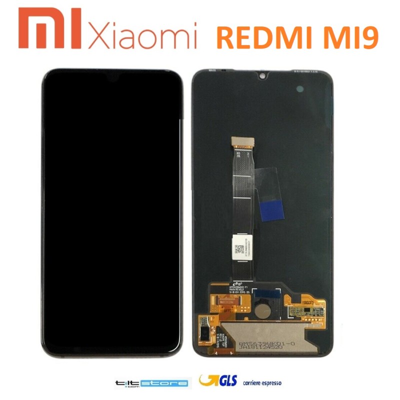DISPLAY LCD XIAOMI MI 9 M1902F1G M1902F1A SCHERMO OLED CON IMPRONTA FUNZIONANTE
