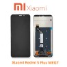DISPLAY LCD XIAOMI REDMI 5 PLUS MEG7 NERO SCHERMO TOUCH SCREEN VETRO