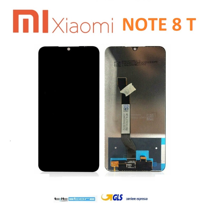 DISPLAY LCD XIAOMI REDMI NOTE 8T M1908C3XG M1908C3JH M1908C3JI SCHERMO TOUCH VETRO