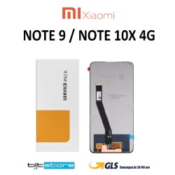 DISPLAY LCD XIAOMI REDMI NOTE 9 M2003J15SG / NOTE 10X 4G TOUCH VETRO NERO