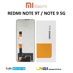 DISPLAY LCD XIAOMI REDMI NOTE 9T / NOTE 9 5G M2007J22 VETRO TOUCH SCREEN