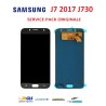 DISPLAY TOUCH LCD SAMSUNG J7 2017 J730 NERO ORIGINALE SERVICE PACK SM-J730F