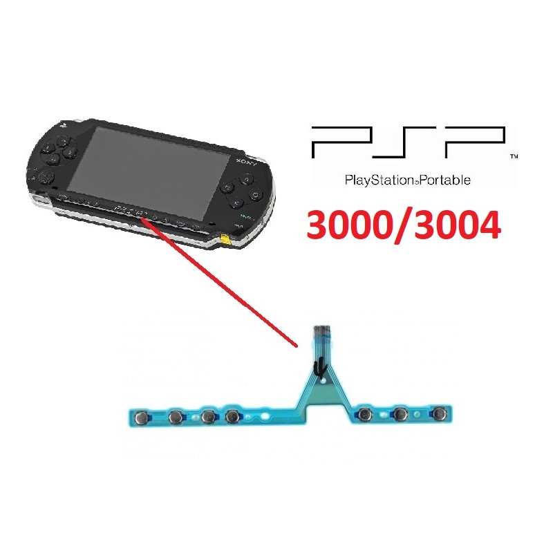 Flat Tastiera interna Home Start Select PSP 3000 3004