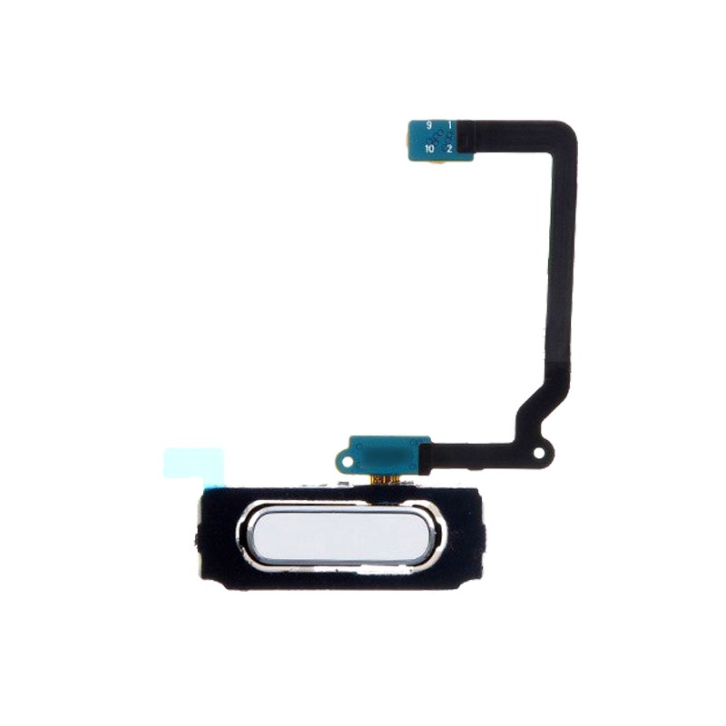Flat Tasto Centrale Samsung S5 mini G800 Bianco