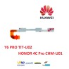 Flat Volume Power Huawei Y6 PRO TIT-U02 Honor 4C Pro CHM-U01
