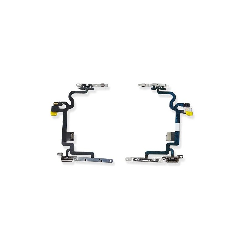 Flat Volume Power iPhone 7 con supporti in metallo