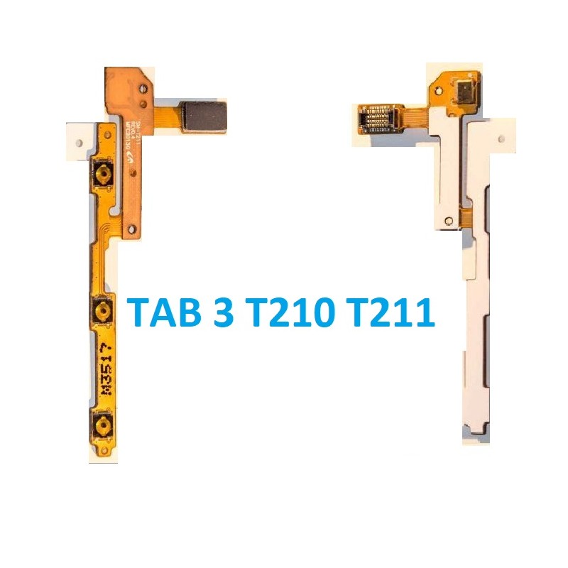Flat Volume Power Microfono Samsung Galaxy Tab 3 T210 T211