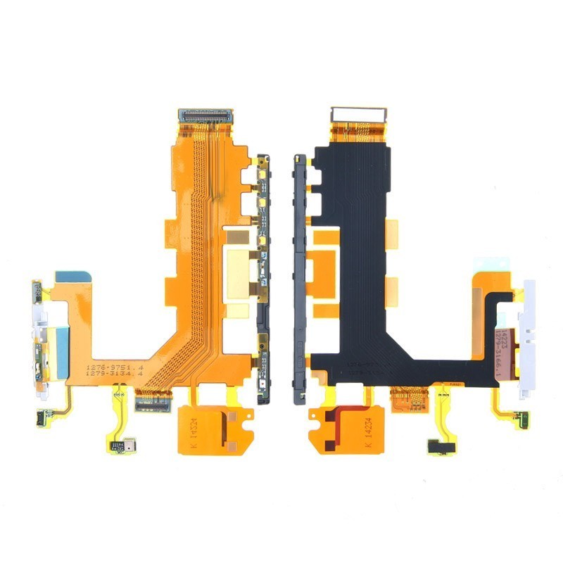 Flat Volume Power Sony Z2 D6502 D6503