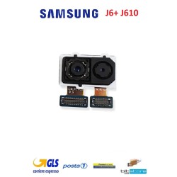 FOTOCAMERA POSTERIORE PER SAMSUNG J6+ PLUS 2018 SM J610