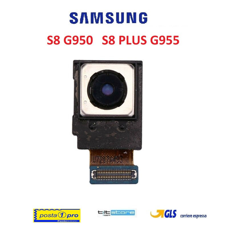 FOTOCAMERA POSTERIORE SAMSUNG S8 G950F SAMSUNG S8 PLUS G955 ORIGINALE RIGENERATA