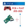 KIT FLAT+ CONNETTORE RICARICA JOYPAD PS4 JDS-055 PCB 12 PIN MICRO USB