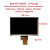 LCD per MEDIACOM S2 M-MP875s2 FPC_ADP_TEST HJ080IA-01F