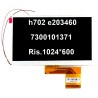 LCD per Tablet Mediacom M-MP940M Fourel 7002 e203460 FPC 77300101371 idem 73001013671A