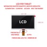 LCD per Tablet YH070IF50-A KR070PB2S PER CLEMENTONICLEMPAD 13693 13694 MIO TAB BARBIE LISCIANI MEDIACOM