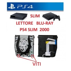 LETTORE BLU-RAY PS4 SLIM COMPLETO DI LASER 496 MODELLO 2000 LETTORE PS4