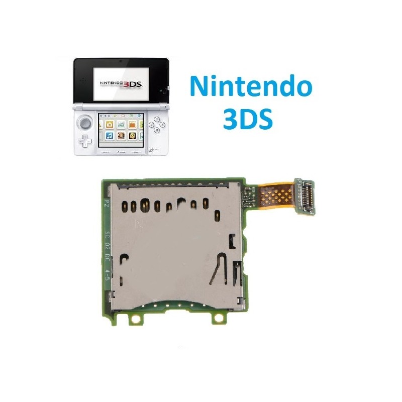 MODULO LETTORE DI SCHEDA SD PER NINTENDO 3DS ORIGINALE USATA