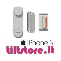 Set Pulsanti iPhone 5 Nero