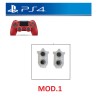 SOTTO TASTI IN GOMMA R1 R2 L1 L2 CONTROLLER DUAL SHOCK 4 PS4 MOD.1 COPPIA JDS-030 GOMMINI TASTI