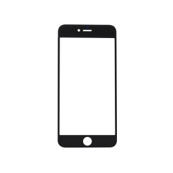 Vetro per iPhone 6 plus Nero completo di Adesivo Oca