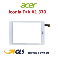 VETRO TOUCH SCREEN ACER ICONIA TAB A1 830 BIANCO