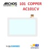 VETRO TOUCH SCREEN ARCHOS 101 COPPER AC101CV BIANCO