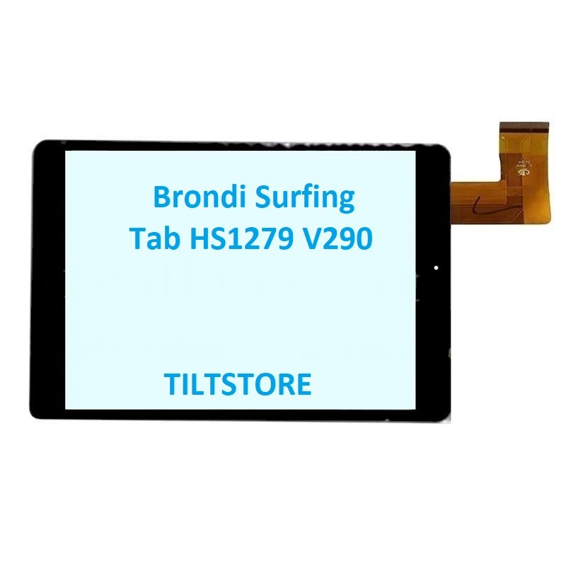 VETRO TOUCH SCREEN Brondi Surfing Tab HS1279 V290 Nero