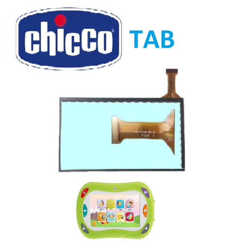 VETRO TOUCH SCREEN CHICCO TAB MODELLO 09306 XC-PG-0700-004-A2 09306