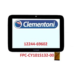 VETRO TOUCH SCREEN CLEMENTONI CLEMPAD PRO 6.0 12244 69602 FPC-CY1S132-00 NERO